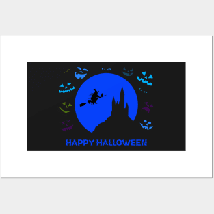 HAPPY HALLOWEEN Posters and Art